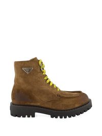 Prada Men Leather Boots