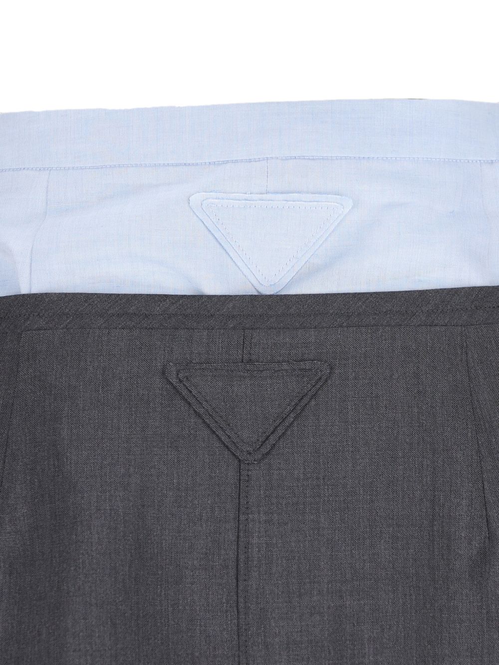 Prada Women Wool Midi Skirt