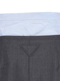 Prada Women Wool Midi Skirt