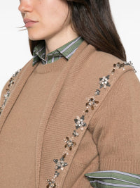 Prada Women Cashmere Crewneck Sweater