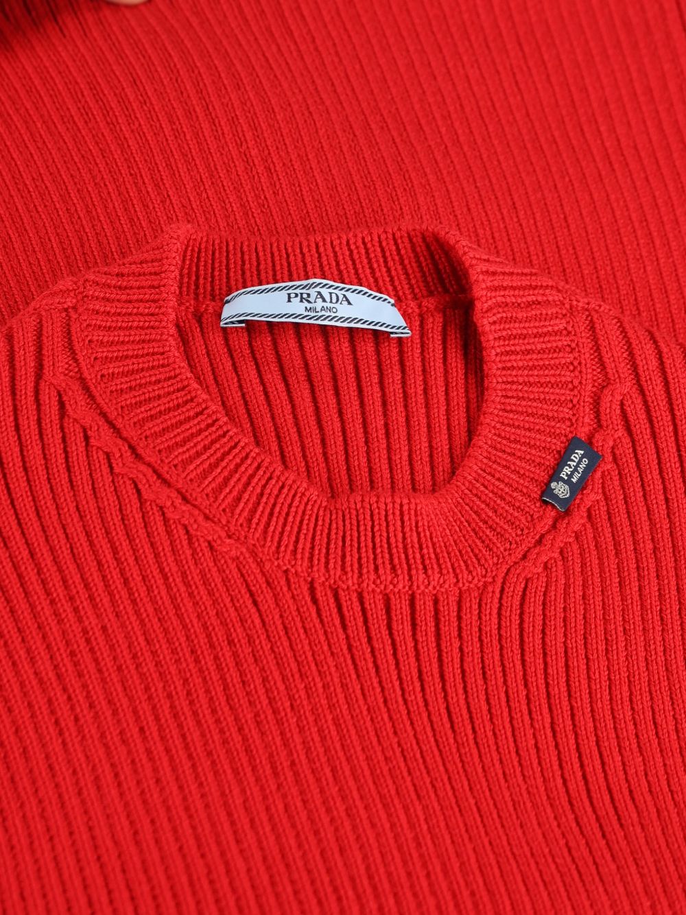 Prada Women Wool Crewneck Sweater