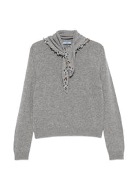 Prada Women Cashmere Crewneck Sweater