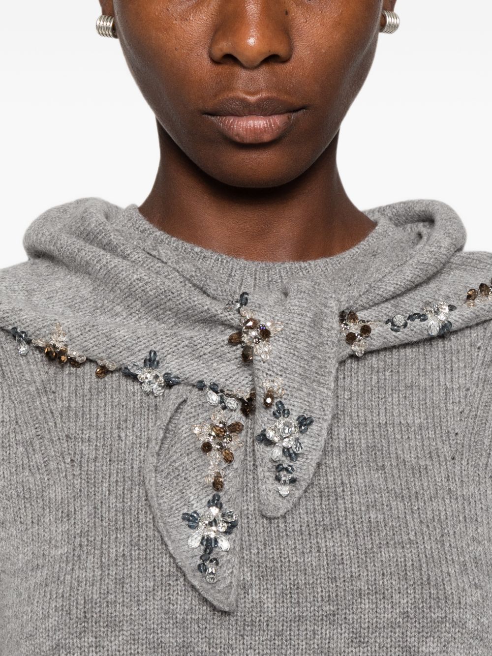 Prada Women Cashmere Crewneck Sweater