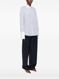 PRADA Prada Women Striped Cotton Shirt