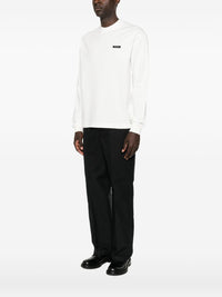 Prada Men Cotton Crewneck Sweater