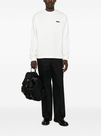 Prada Men Cotton Crewneck Sweater
