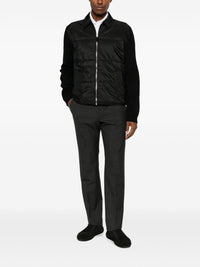 Prada Men Wool And Re-Nylon Cardigan