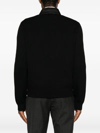 Prada Men Wool And Re-Nylon Cardigan