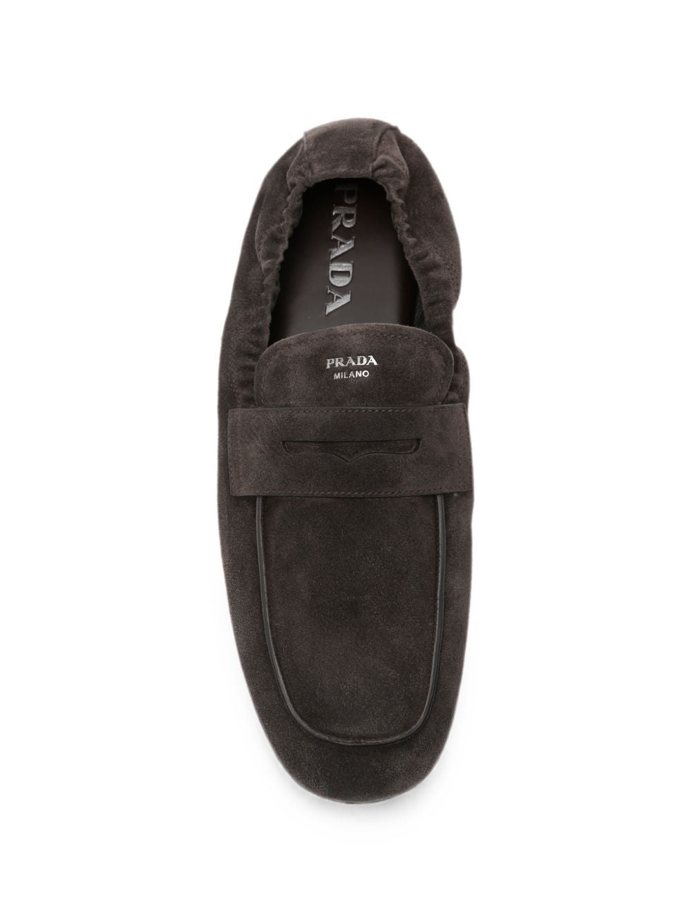 PRADA Prada Men Shuffle Leather Loafers