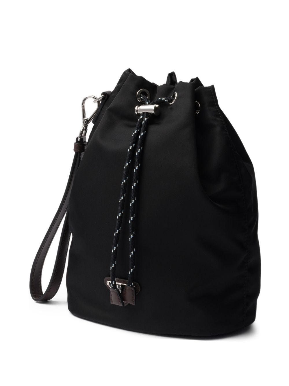 PRADA Prada Men Prada Speedrock Re-Nylon And Leather Pouch