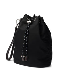 PRADA Prada Men Prada Speedrock Re-Nylon And Leather Pouch