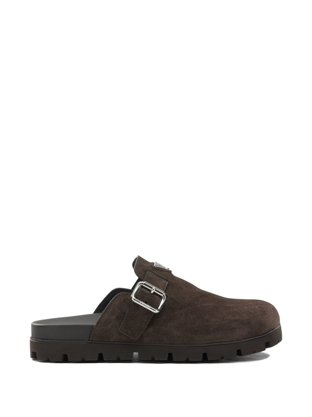 Prada Men Suede Leather Slippers