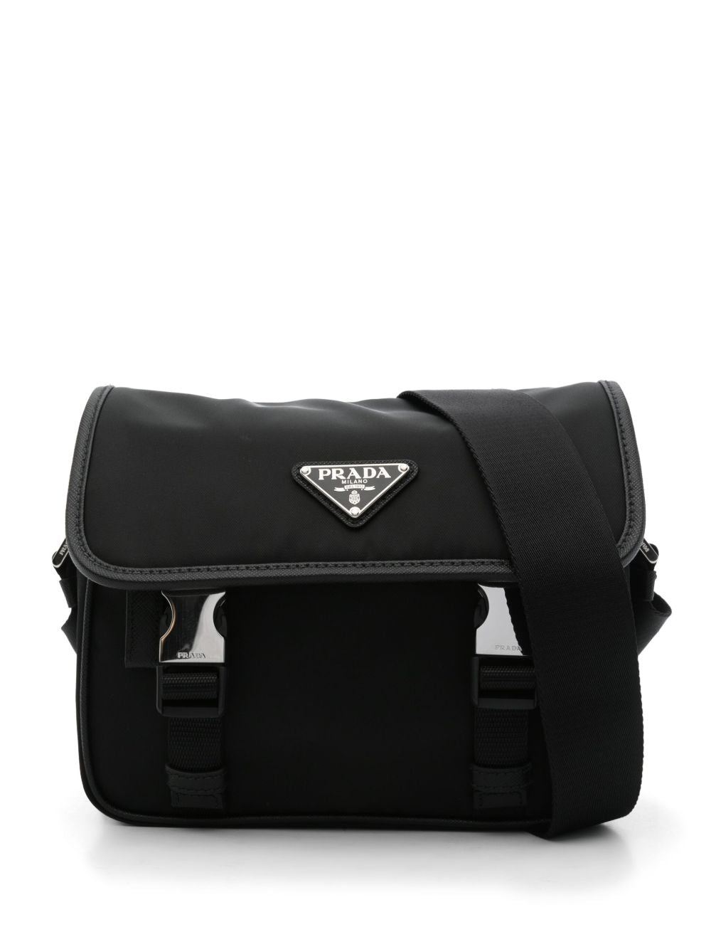 PRADA Prada Men Re-Nylon And Saffiano Crossbody Bag