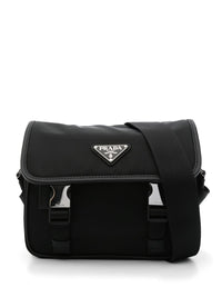 PRADA Prada Men Re-Nylon And Saffiano Crossbody Bag