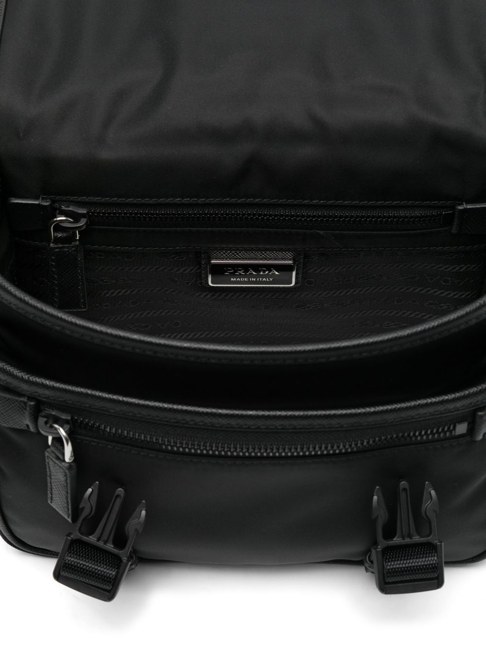 PRADA Prada Men Re-Nylon And Saffiano Crossbody Bag