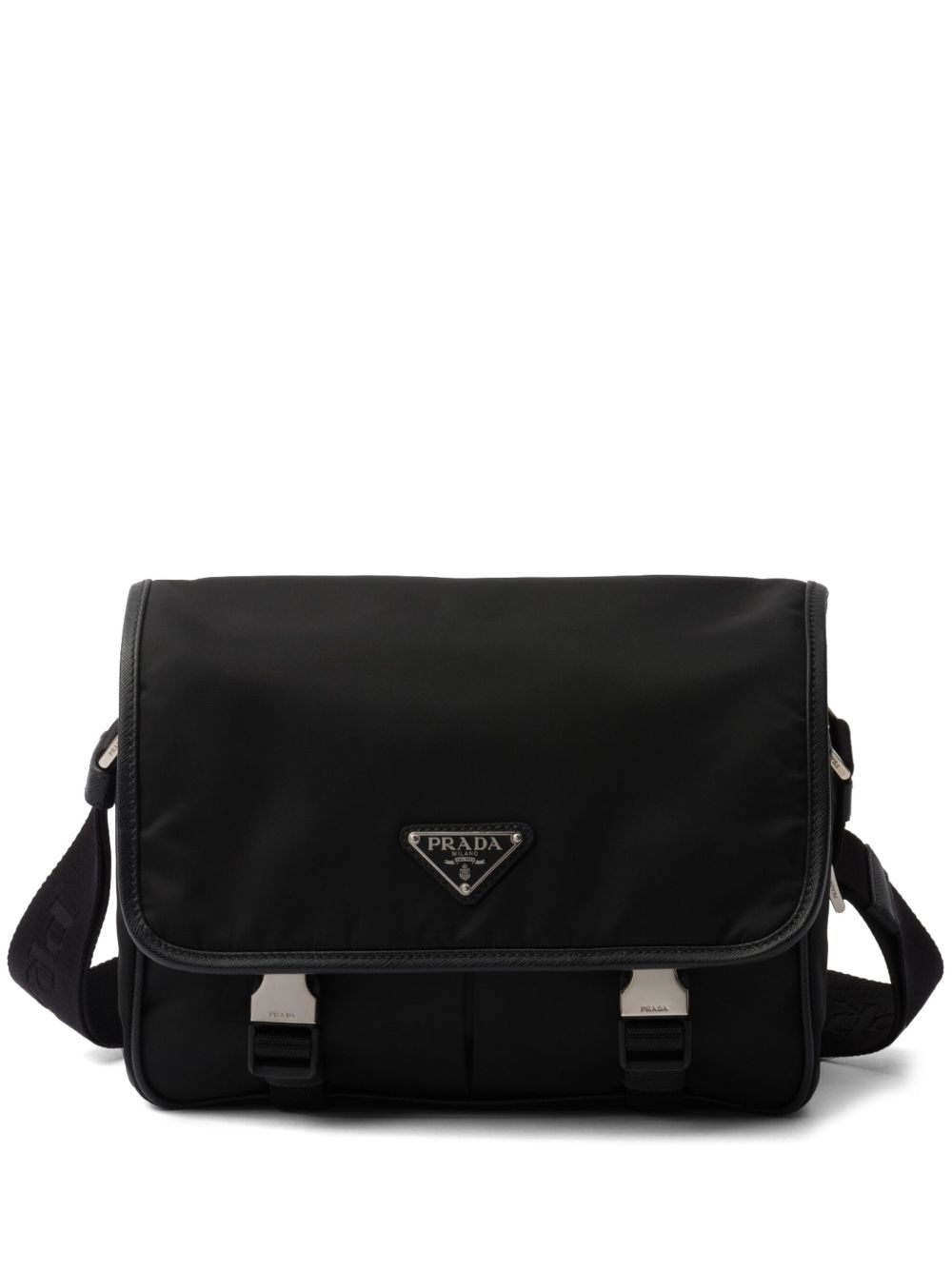 Prada Men Re-Nylon And Saffiano Shoulder Bag