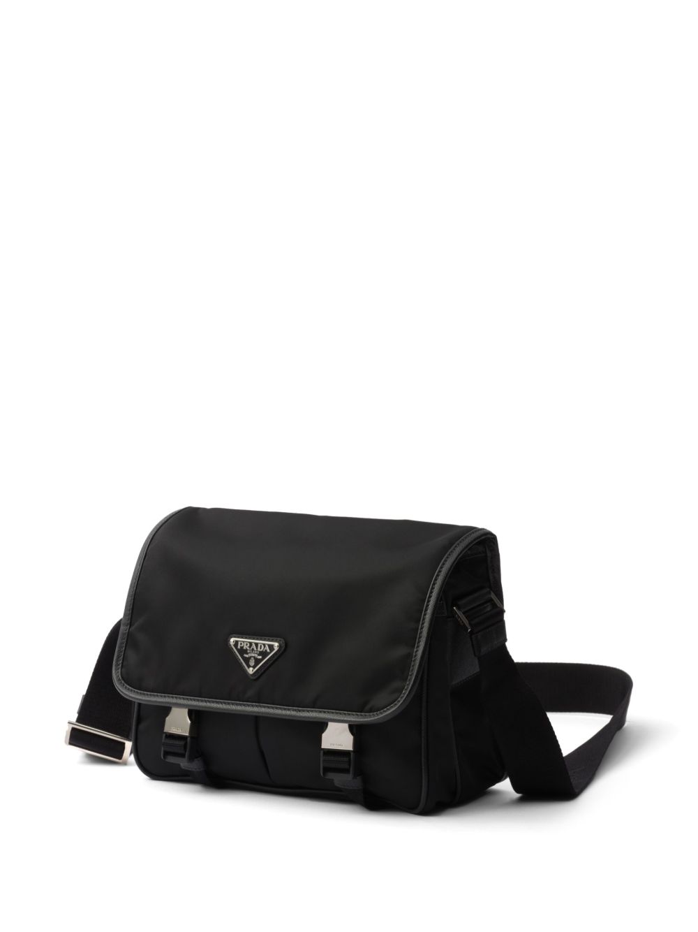 Prada Men Re-Nylon And Saffiano Shoulder Bag