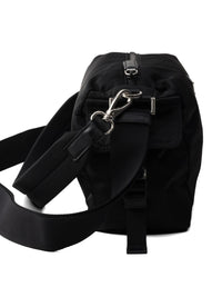 Prada Men Prada Explore Re-Nylon And Leather Shoulder Bag