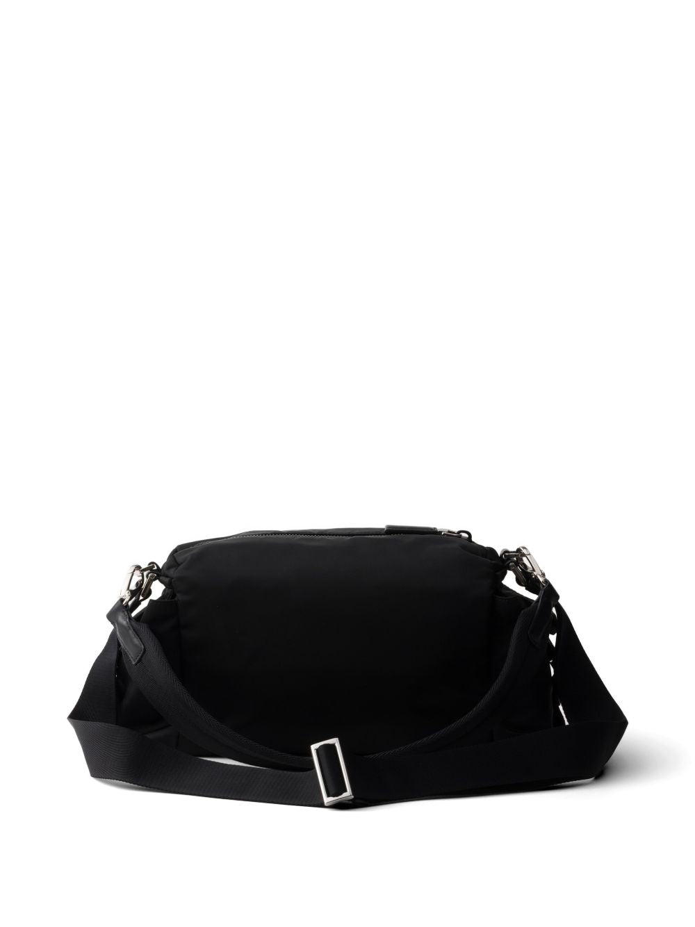 Prada Men Prada Explore Re-Nylon And Leather Shoulder Bag