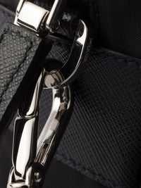 Prada Men Re-Nylon And Saffiano Shoulder Bag