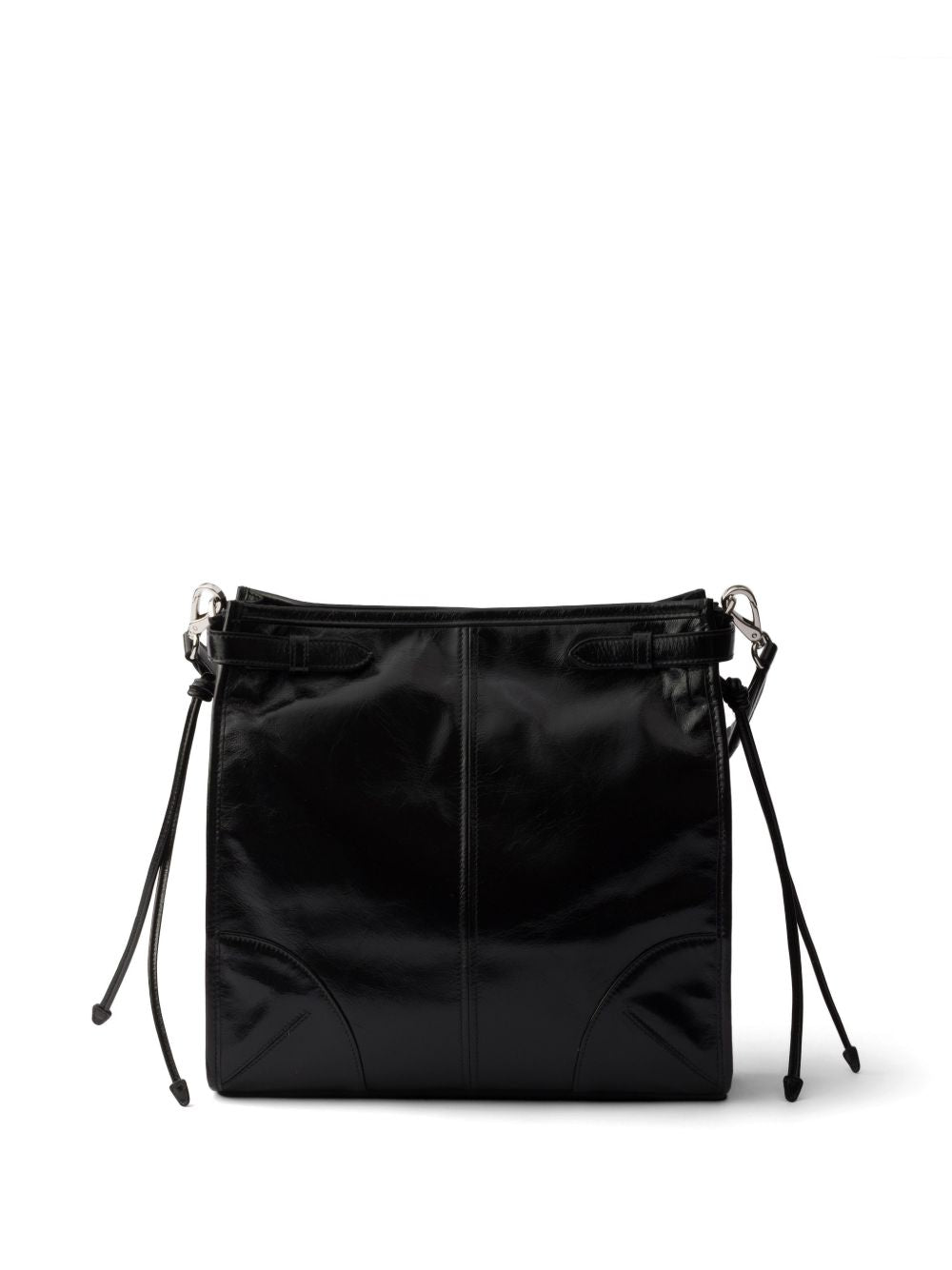 Prada Men Leather Crossbody Bag