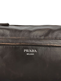 Prada Men Leather Shoulder Bag