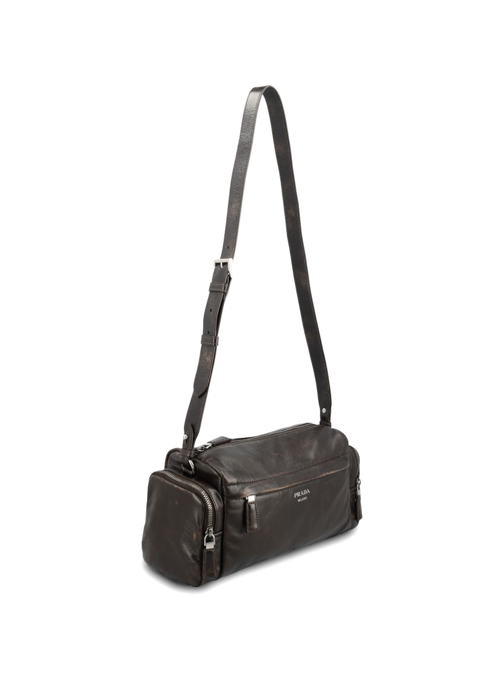 Prada Men Leather Shoulder Bag