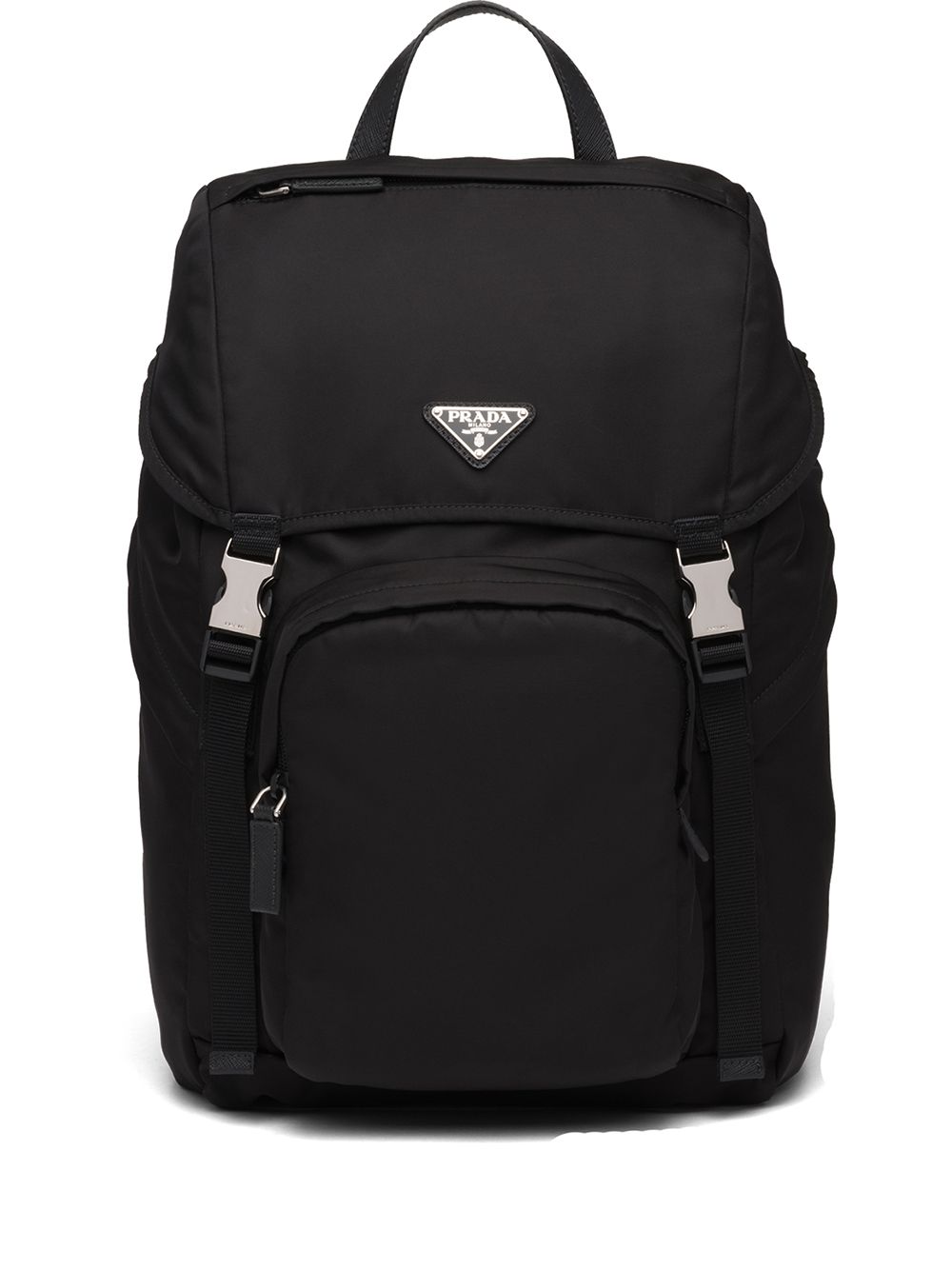 Prada Men Re-Nylon Amd Saffiano Backpack