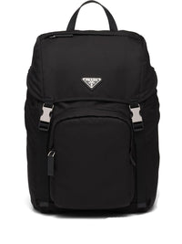 Prada Men Re-Nylon Amd Saffiano Backpack