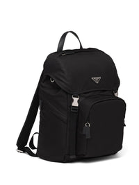 Prada Men Re-Nylon Amd Saffiano Backpack