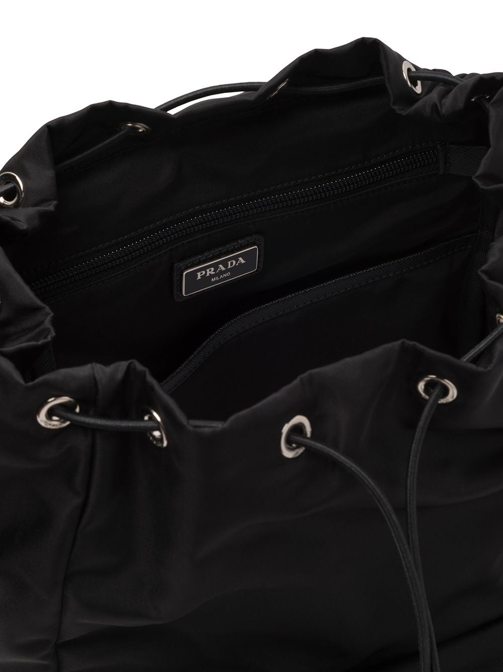 Prada Men Re-Nylon Amd Saffiano Backpack