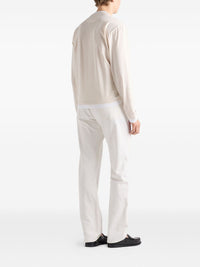 Prada Men Logo Cotton T-Shirt