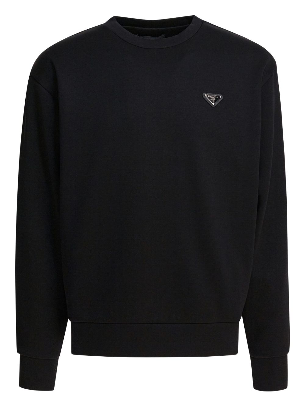 Prada Men Logo Cotton Sweatshirt