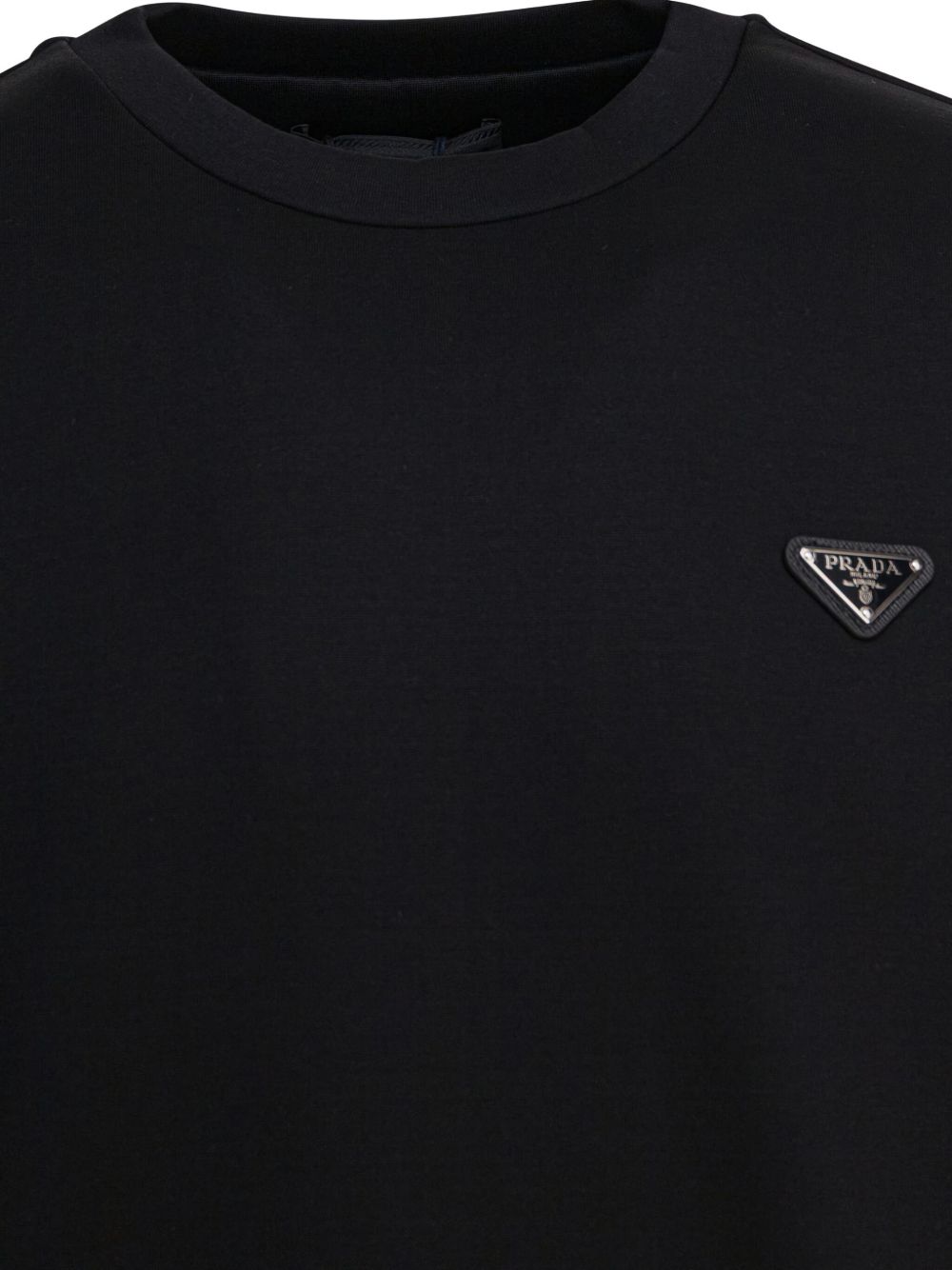 Prada Men Logo Cotton Sweatshirt