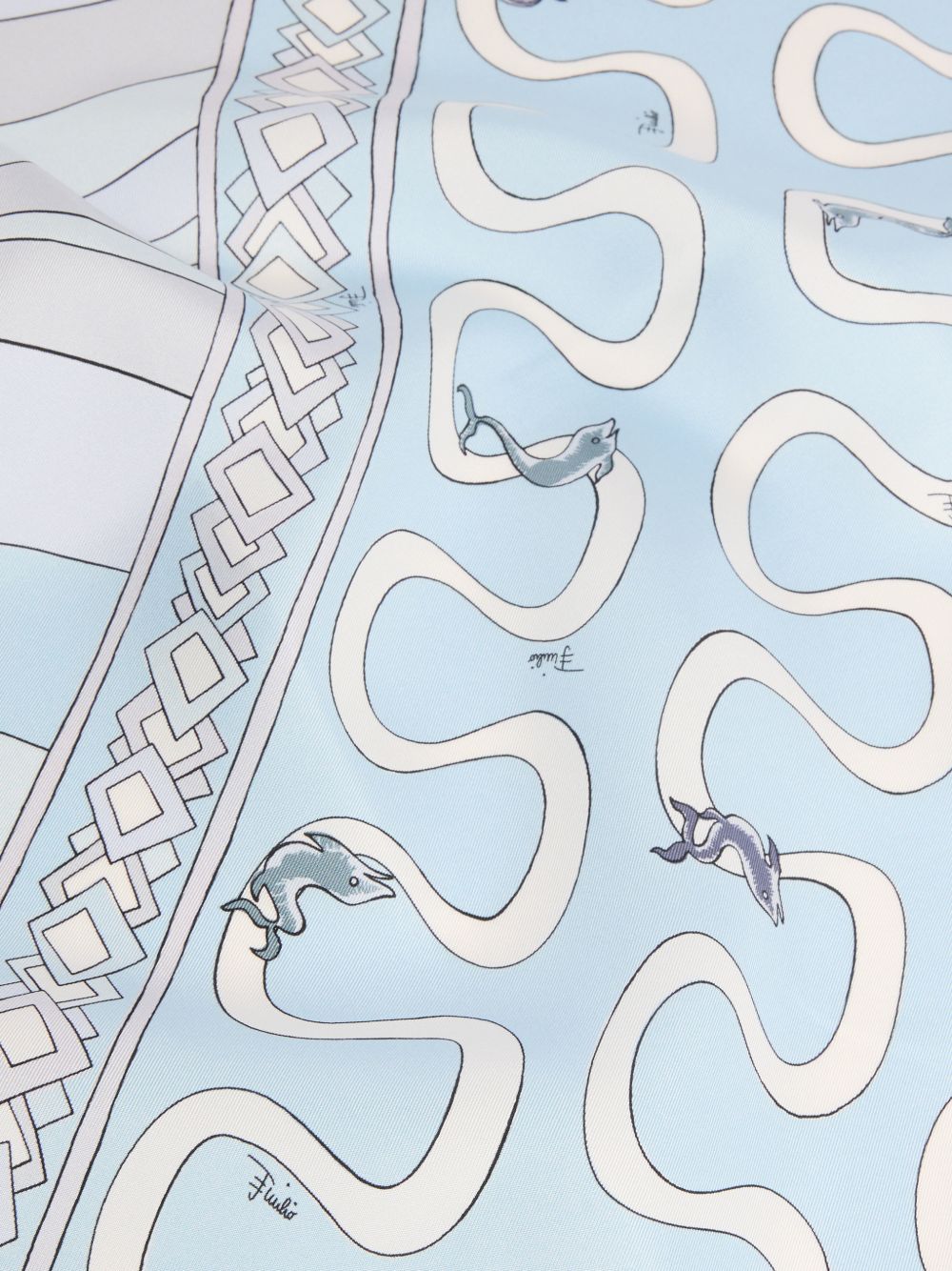 Pucci Women Printed Silk Foulard