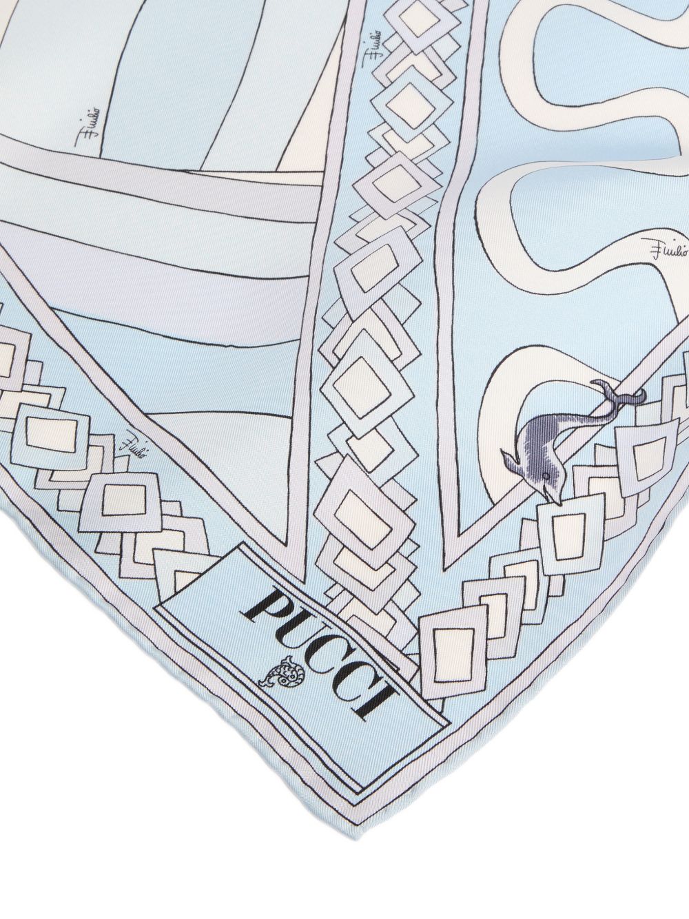 Pucci Women Printed Silk Foulard