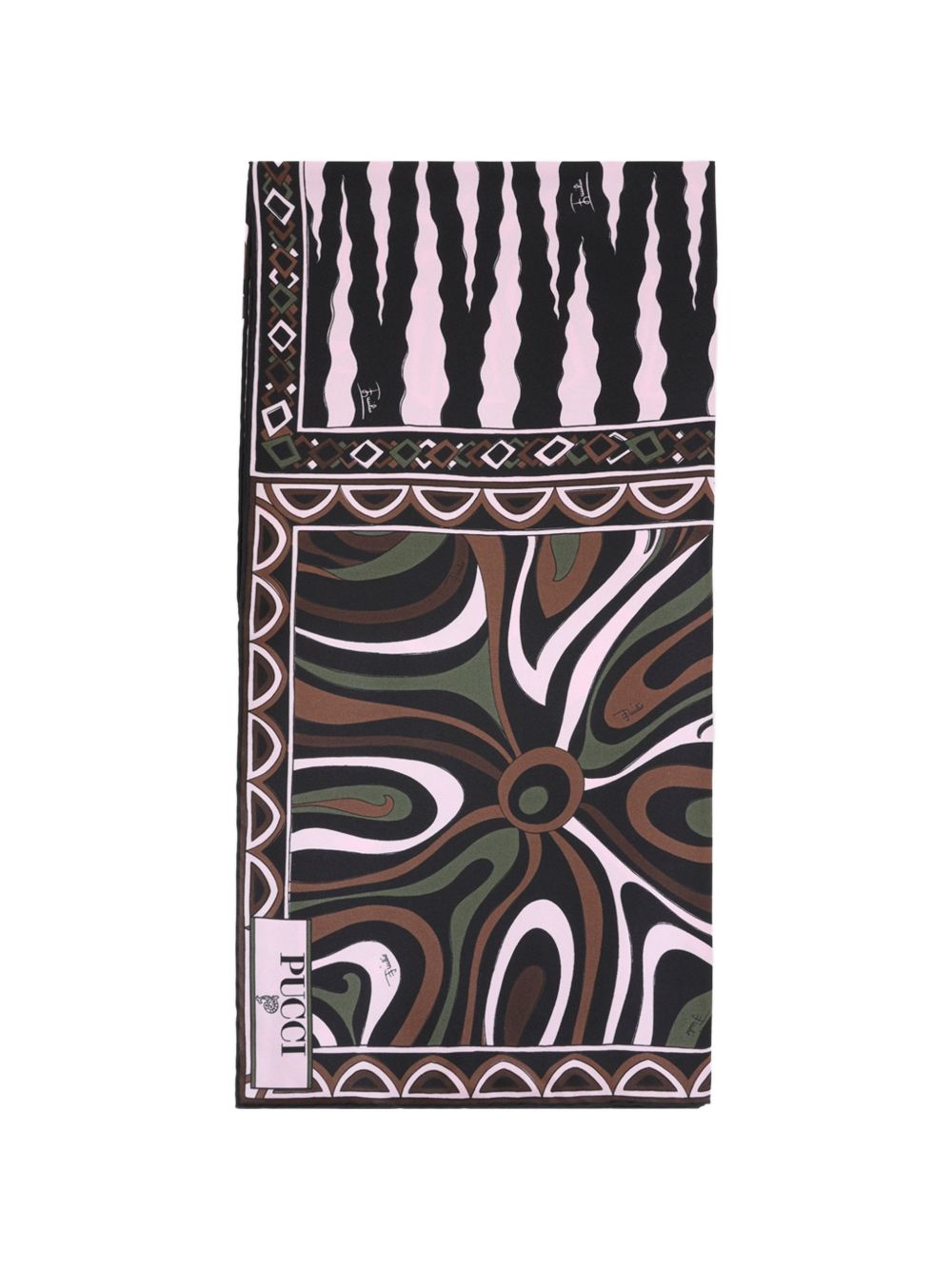 Pucci Women Printed Silk Foulard