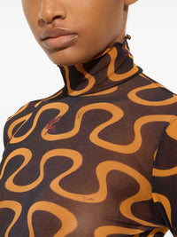 Pucci Women Printed Turtle-Neck Sweater