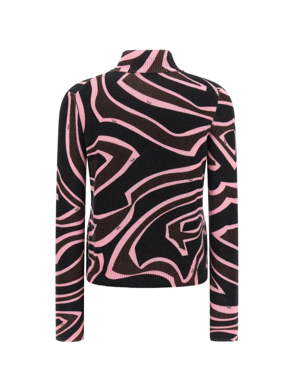 PUCCI Pucci Women Printed Wool Turtle-Neck Sweater