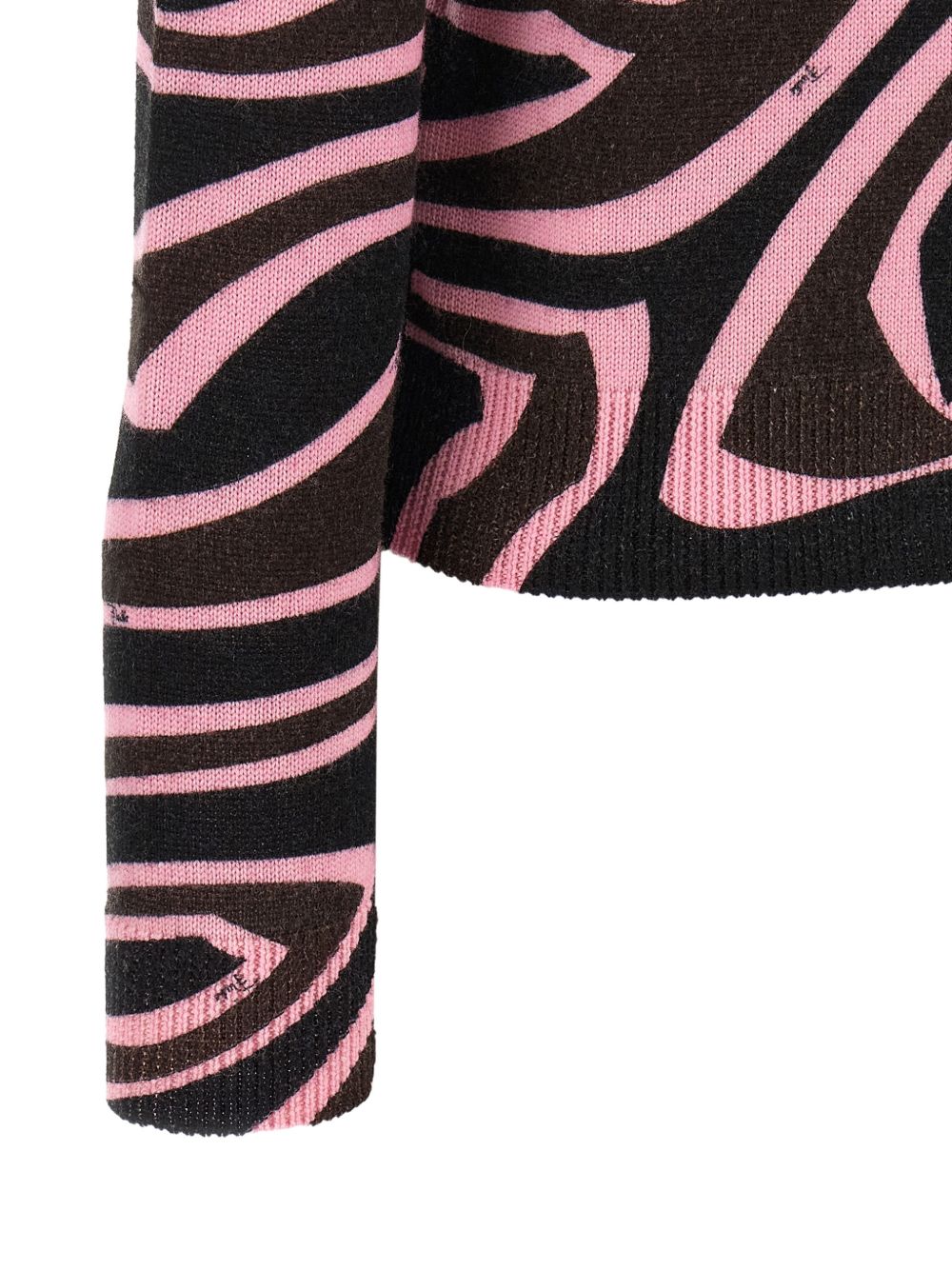 PUCCI Pucci Women Printed Wool Turtle-Neck Sweater