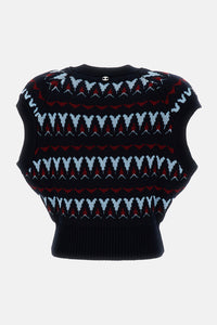 Rabanne Women V-Neck Knit Vest