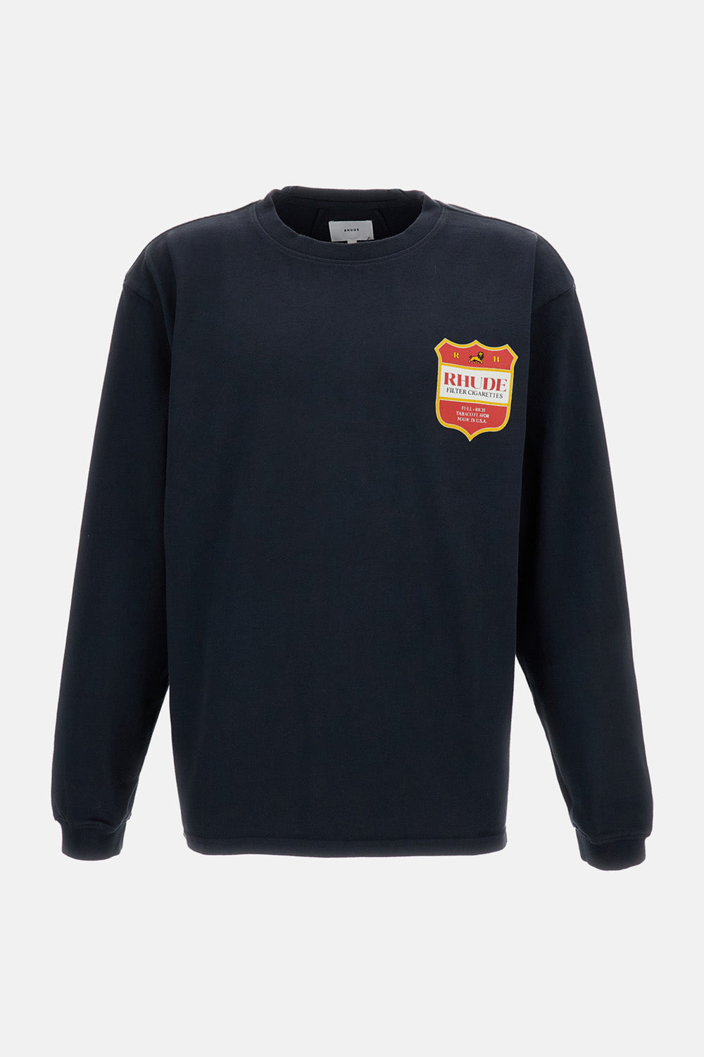Rhude Rhude Men Filtaro Crest Long Sleeved T-Shirt