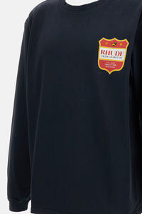 Rhude Rhude Men Filtaro Crest Long Sleeved T-Shirt