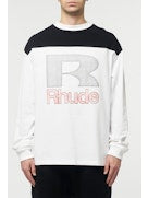 Rhude Rhude Men Racing Panel Long Sleeve T-Shirt