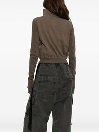 RICK OWENS DRKSHDW Rick Owens Drkshdw Women Cotton High-Neck Sweatshirt