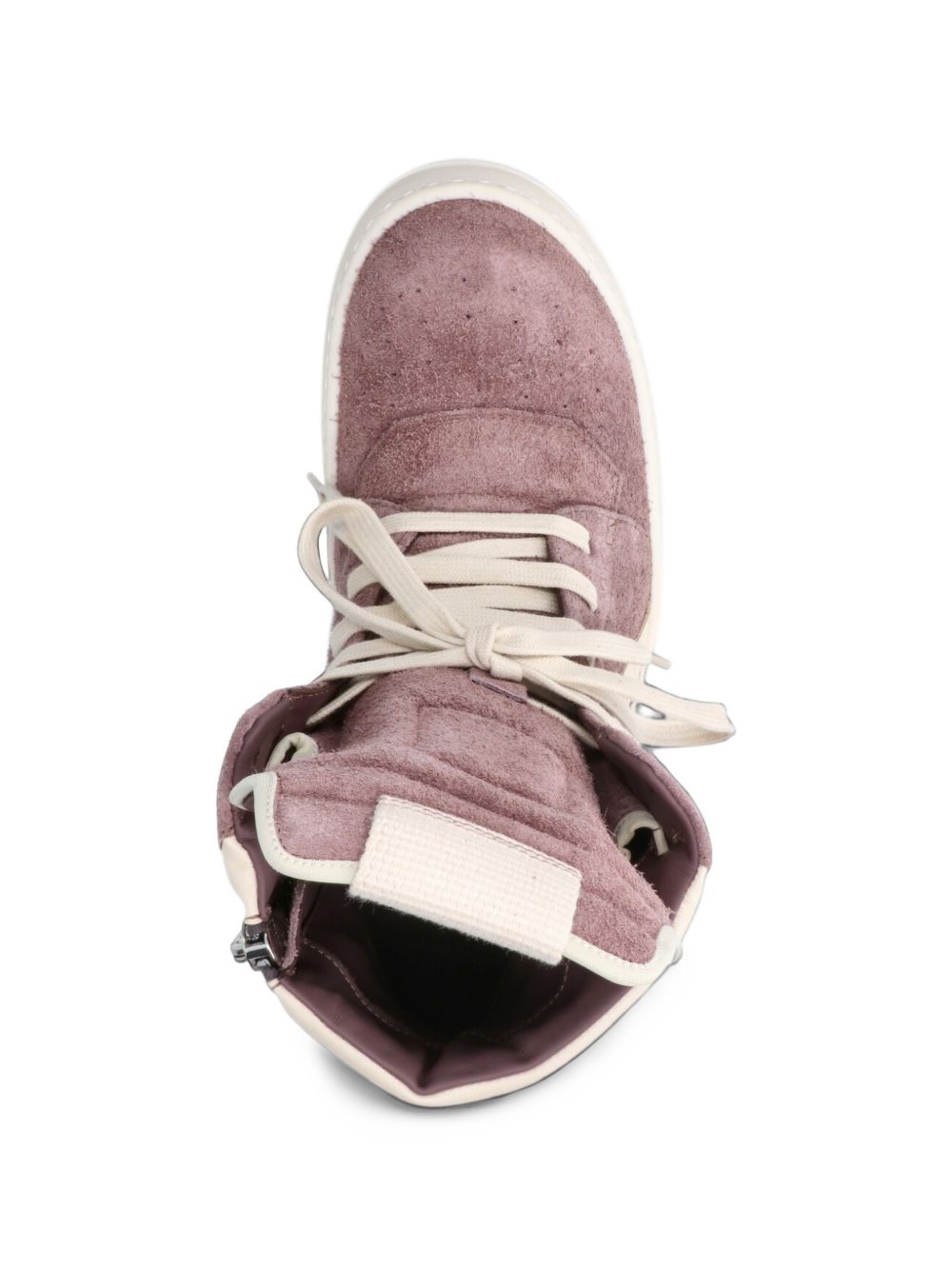 Rick Owens Women Geobasket Leather Sneakers