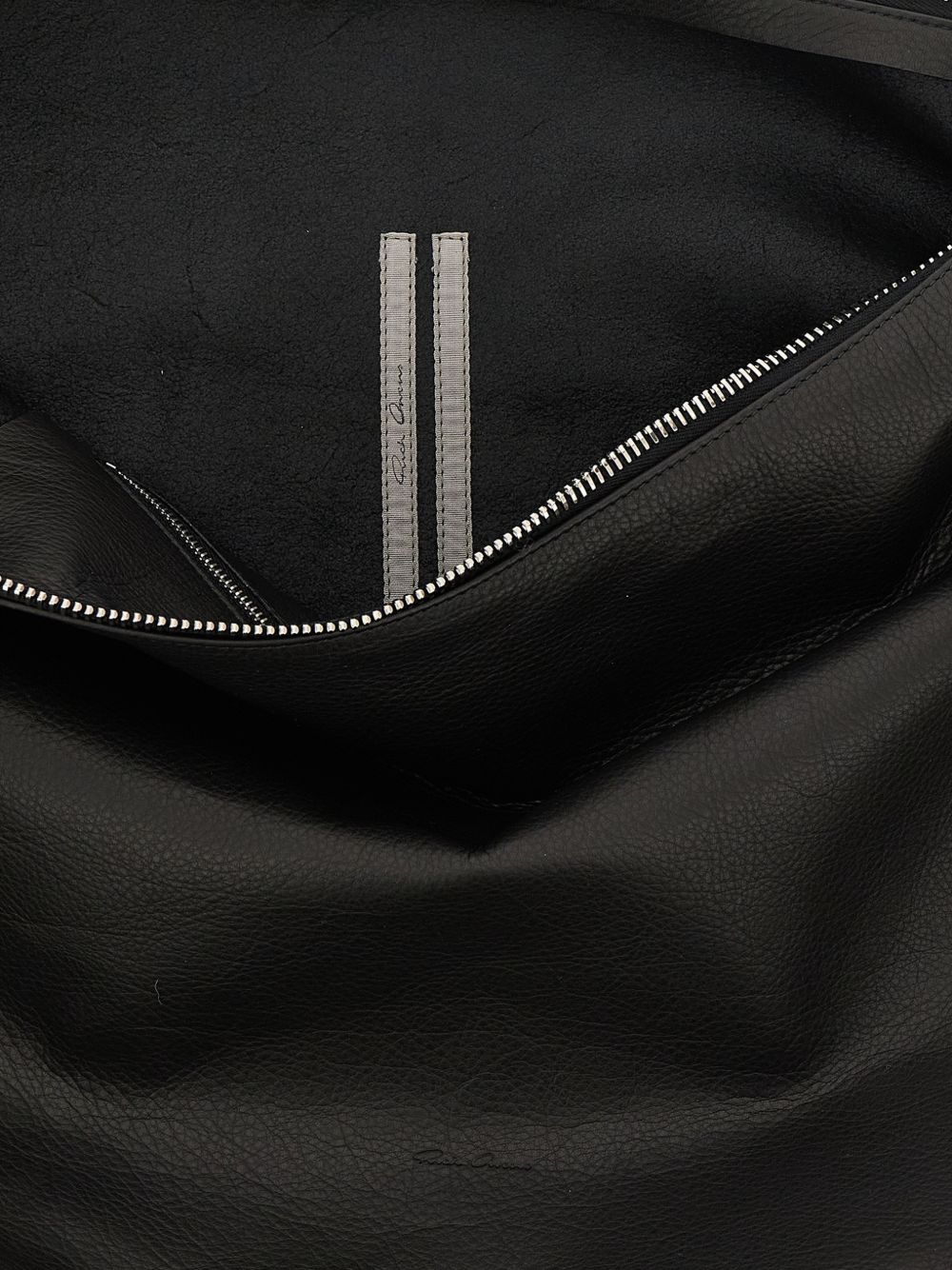 Rick Owens Women Gemini Leather Shoulder Bag