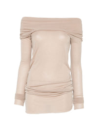 Rick Owens Women Off-Shoulder Top