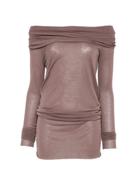Rick Owens Women Off-Shoulder Top