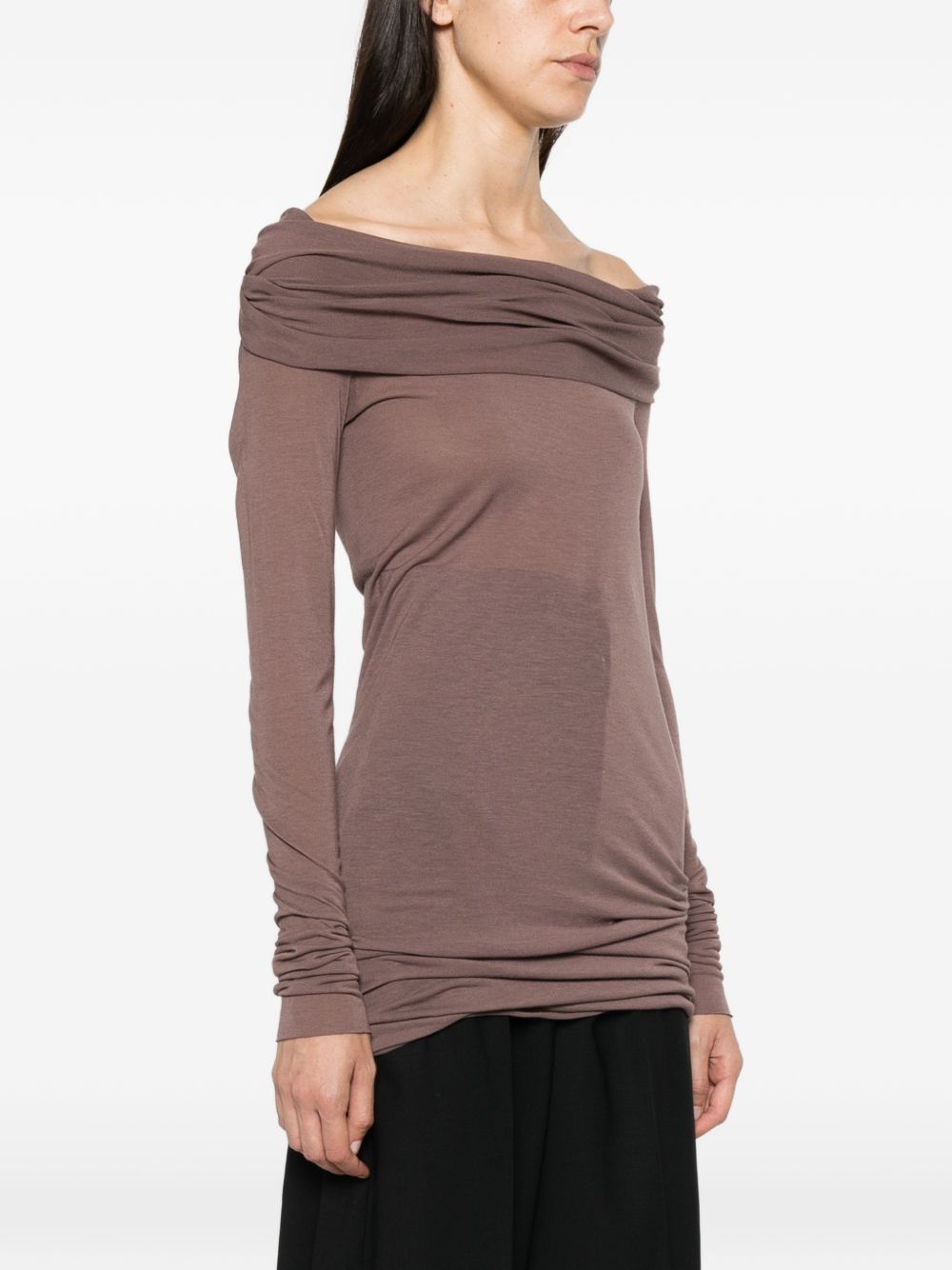 Rick Owens Women Off-Shoulder Top